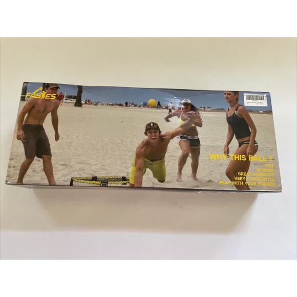 Fasies Roundnet Game Set Includes 3 Balls Net and Bag Open Box FUN OUTDOOR GAME - Picture 1 of 11